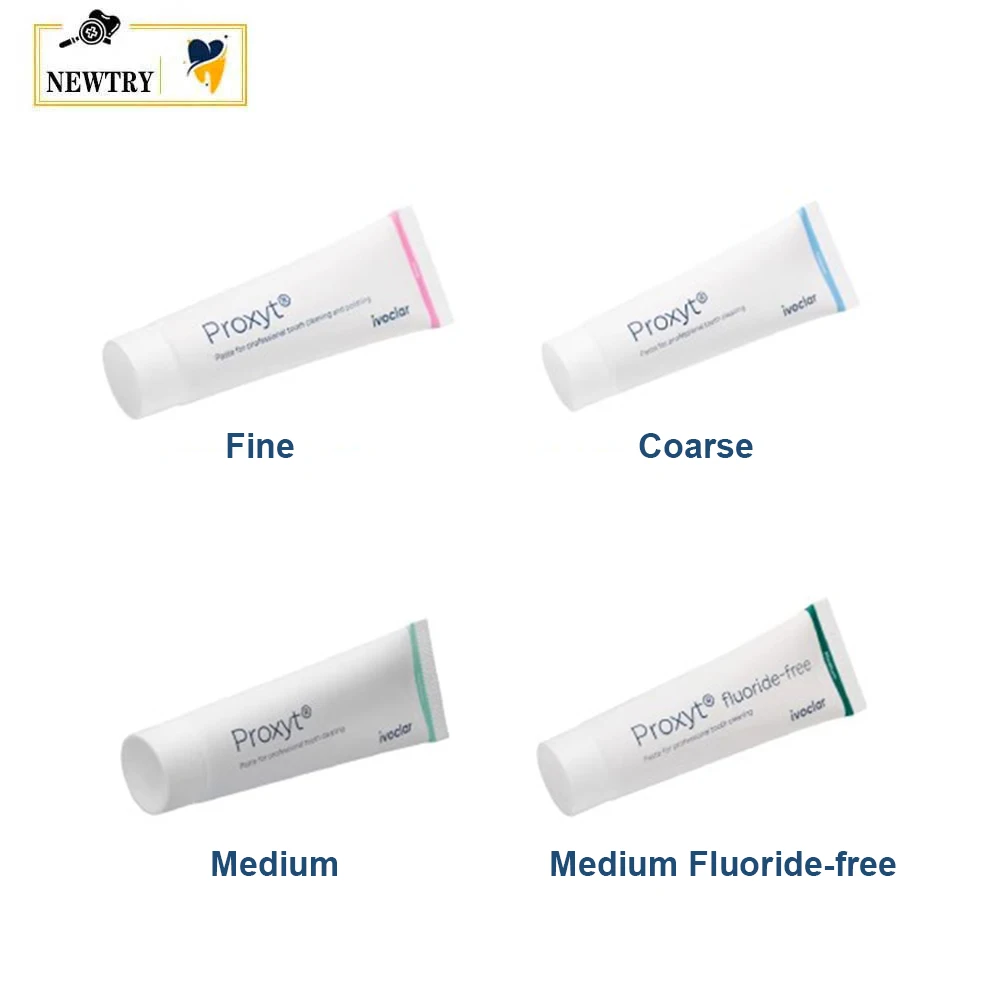 

Dental Polishing Paste Original Ivoclar Vivadent Oral Care Tooth Cleaning Fine Medium Coarse Grit Fluoride Stain Remove Material