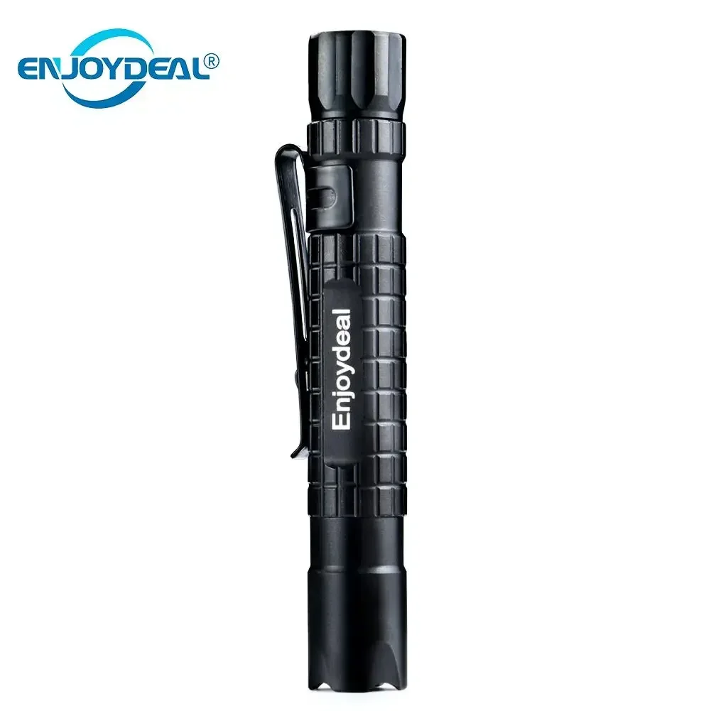 Enjoydeal LED Flashlight Torch Tactical Mini Pen Portable Pocket Light  1000LM LED Flashlight Torch Emergency Light