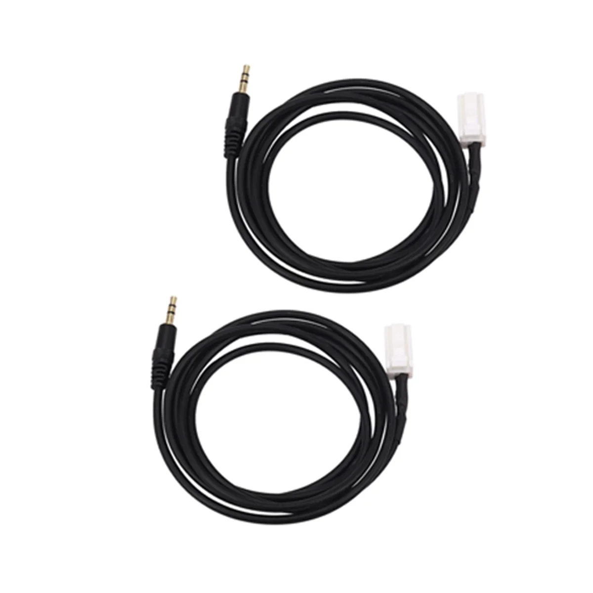 

2 PCS Car AUX Adapter Audio Cable 8 Pin Plug for Suzuki HRV Swift Jimny