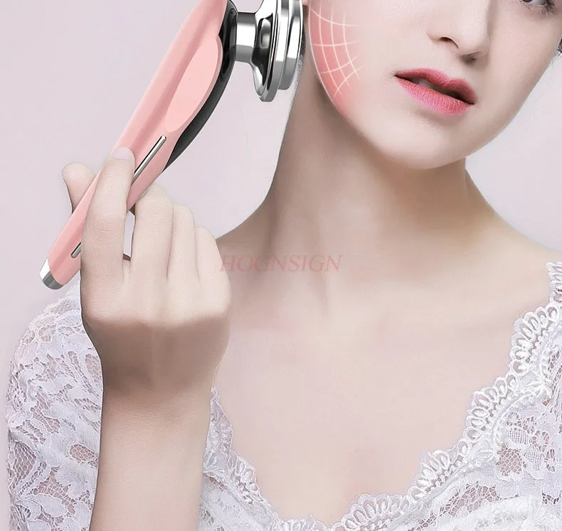 Introduction instrument with EMS ion facial color light beauty instrument skin care instrument micro-current rejuvenation