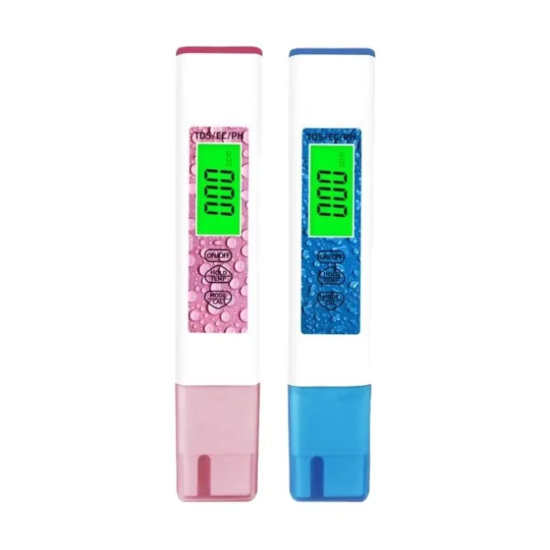 Digital Multi‑parameter Water Detector Pen PH TDS EC Tester Plastic Body For Drinking Water Quality Inspection Measuring Device