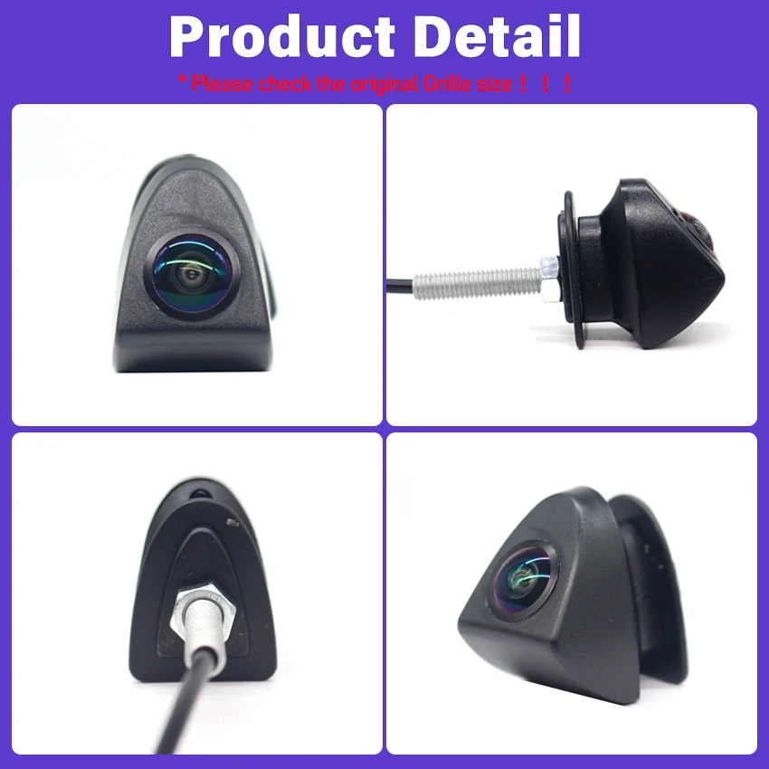 HD AHD 1080P CCD ночного видения Автомобильная камера переднего вида Парковочная камера с логотипом для Toyota Corolla 2007 ~ 2016 Auris Avensis T25 T27