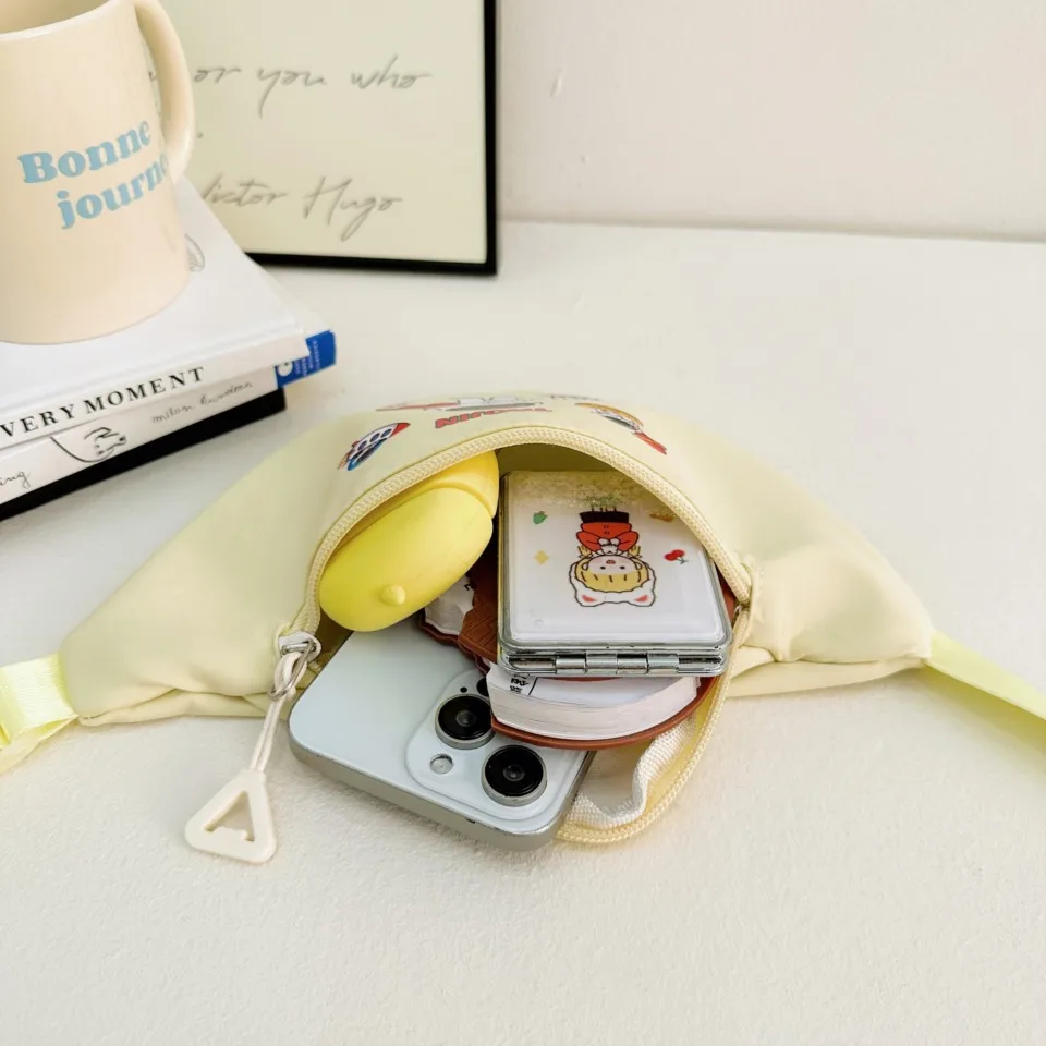 Bolsa de cintura no peito com estampa de astronauta elegante, design leve para uso ativo