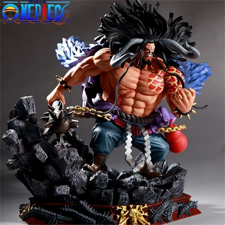 

Anime One Piece Orc Kaido Black Pearl Dragon Kaido Four Emperors Pre-sale Figures Model Toys Ornaments Decorate Birthday Gifts