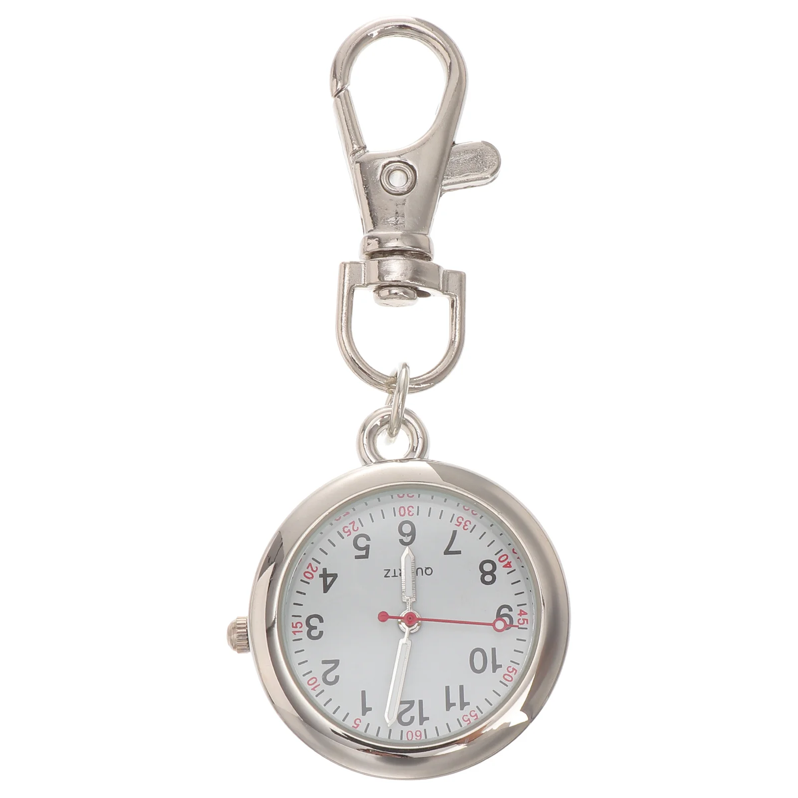 Nurse Watch Keychain Lanyards for Keys Pendant Mens Gifts Ring Quartz Accessories