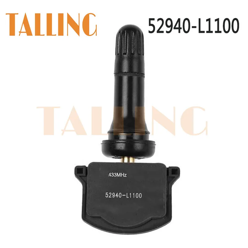 52940-L1100 TPMS Tire Pressure Monitor Sensor 433MHZ for 2020 2021 2022 Hyundai Sonata Ioniq 5 Elantra Kia Optima K5 52940 L1100