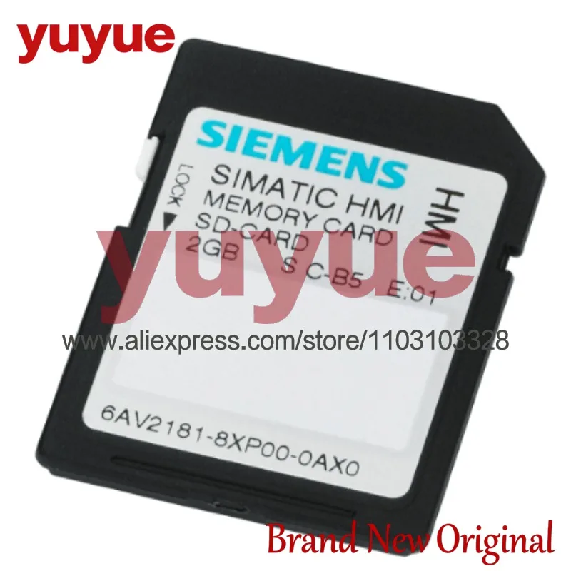 Новая оригинальная, подлинная карта памяти HMI 2 ГБ 6AV2181-8XP00-0AX0 128 МБ 6AV6671-1CB00-0AX2 512 МБ 6AV6671-8XB10-0AX1