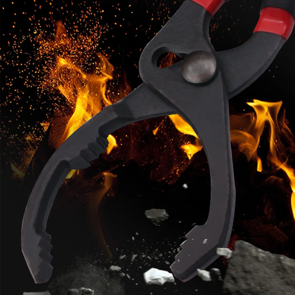 

Oil Filter Wrench 12 Inch Sturdy Adjustable Alloy Steel Automotive Repair Tool Comfortable Grip Oil Change Wrench