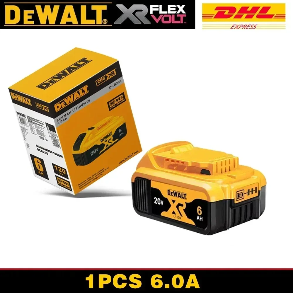 DeWALT 100% Original Battery 20V/60V 9000mAh MAX FlexVolt for DCB606 DCB205 DCB206 DCB209 DCB182 Power Tool with Air Transport image 3