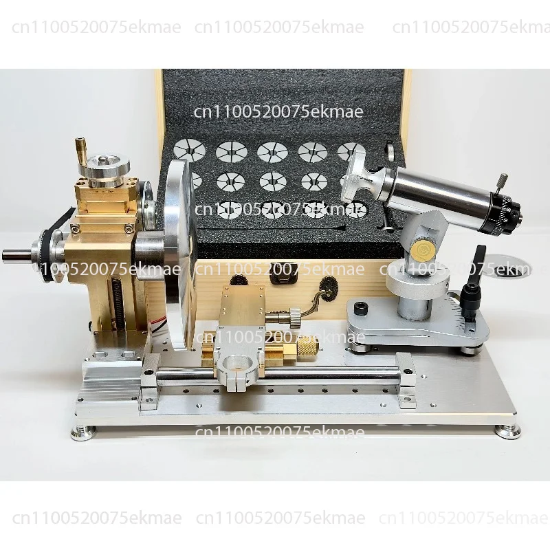 Watch Repair Tools Watch Shell Refurbishment Polishing Bottom Cover Round Filament Drawing Small Lathe Wire Drawing Fixed Angle