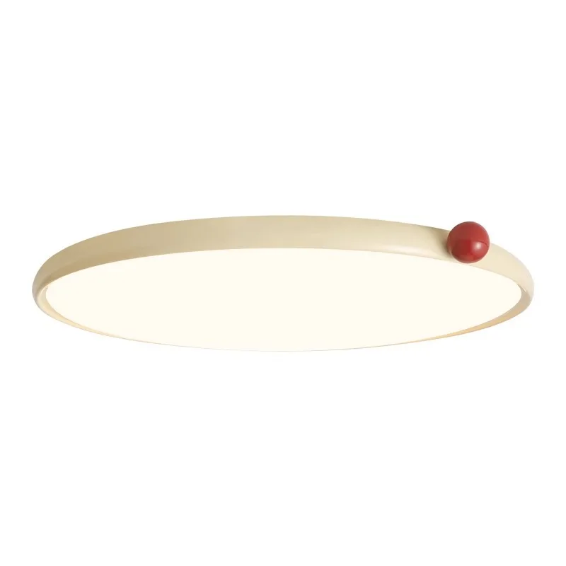 

Cream wind, bedroom ceiling light, full spectrum, children's room, ultra-thin eye protection light