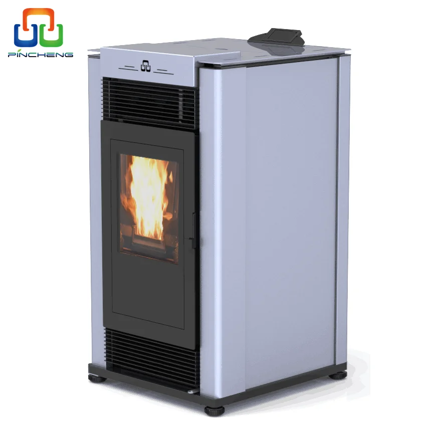 New auto ash clean heating radiator with color touch screen controller