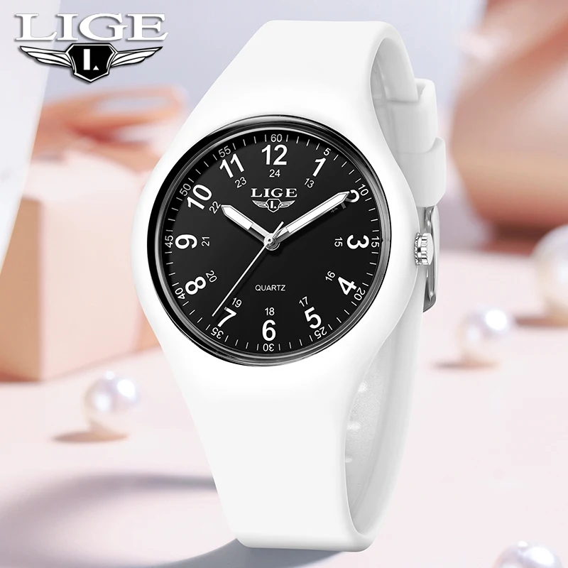 LUIK 2026 Eenvoudige Heren Horloges Voor Vrouwen Fashion Casual Quartz Horloges Waterdicht Lichtgevende Siliconen Horloge Dames Geschenken Reloj