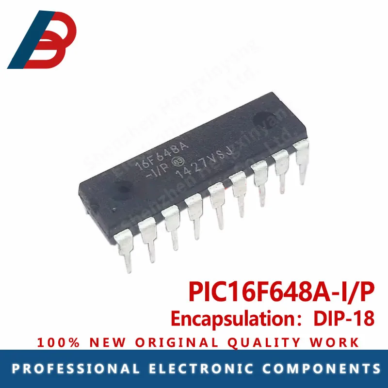 1pcs/lot PIC16F648A-I/P DIP-18 PIC16F648A DIP18 16F648A-I/P 16F648A