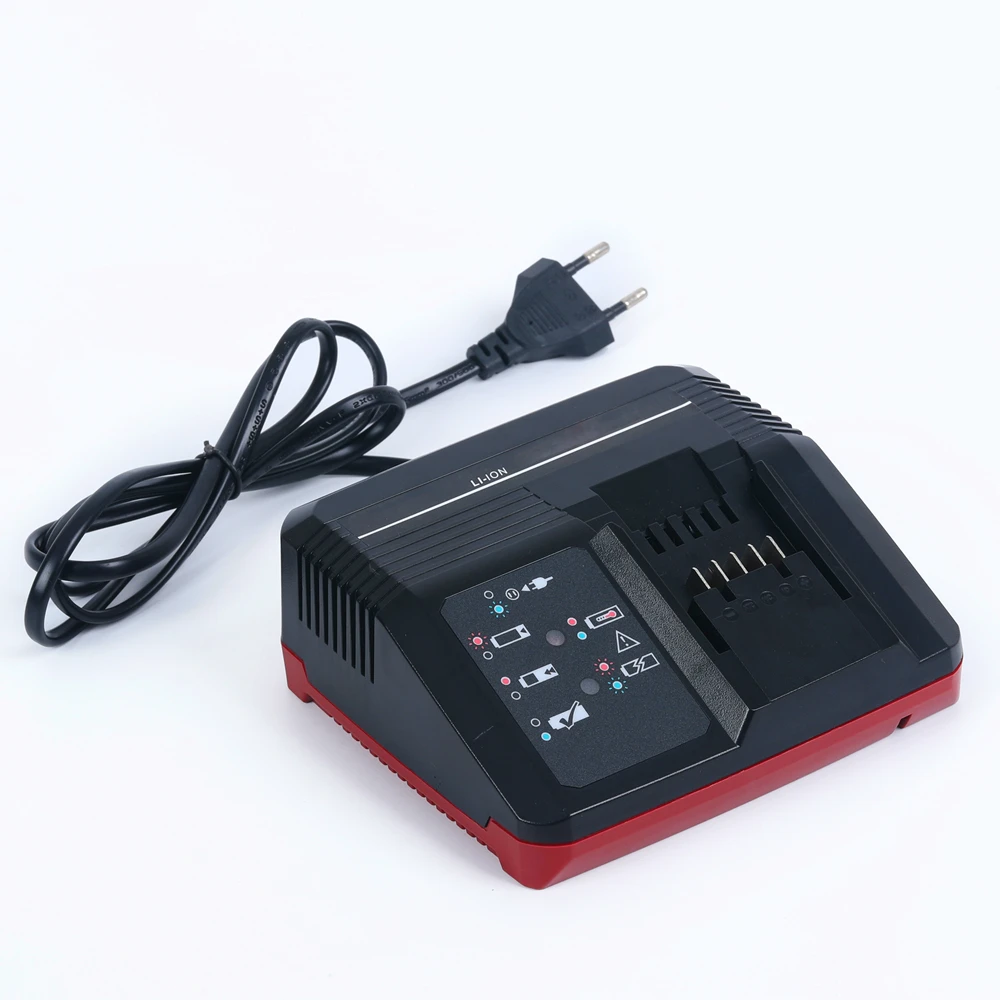 New 18V 3A Lithium-Ion Wall Battery Charger for Einhell 18V Power X Change Cordless Tools for Ozito 18V Lithium-Ion Battery