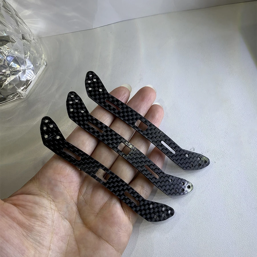 2020J-CUP 95284/95285 Thickness 2mm Carbon Fiber Stay Front Rear Reinforcing Plate Faucet Pteris Tamiya Mini 4WD Car DIY