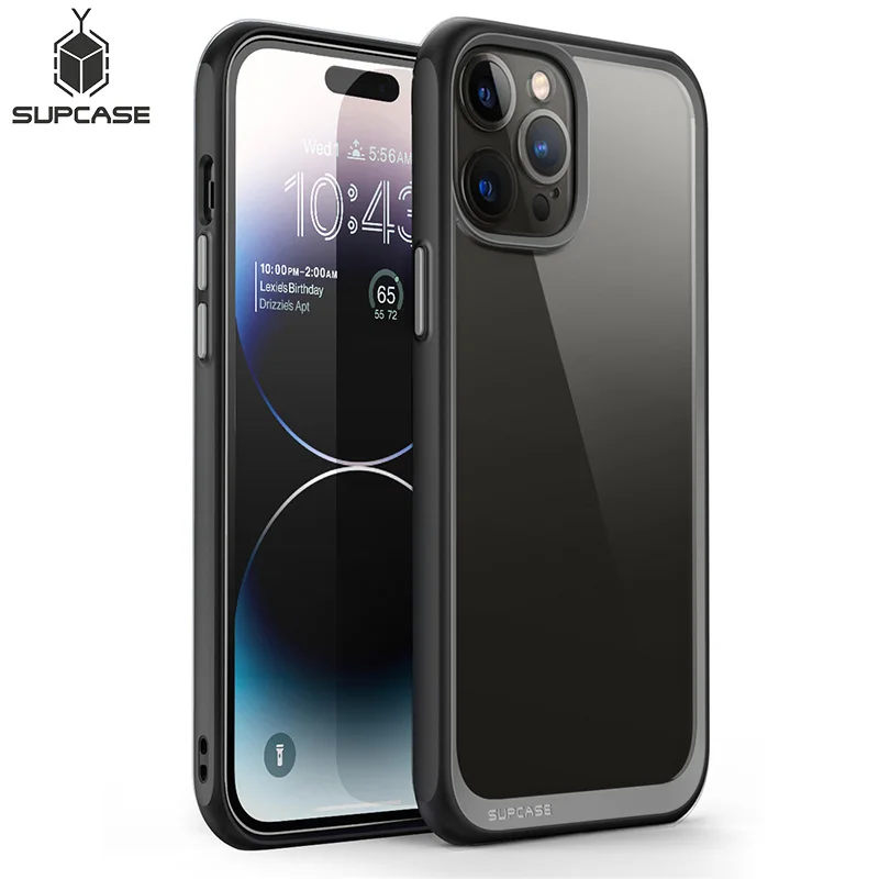 SUPCASE For iPhone 14 Pro Max Case 6.7 inch (2022 Release) UB Style Premium Hybrid Protective Bumper Case Clear Back Cover Caso