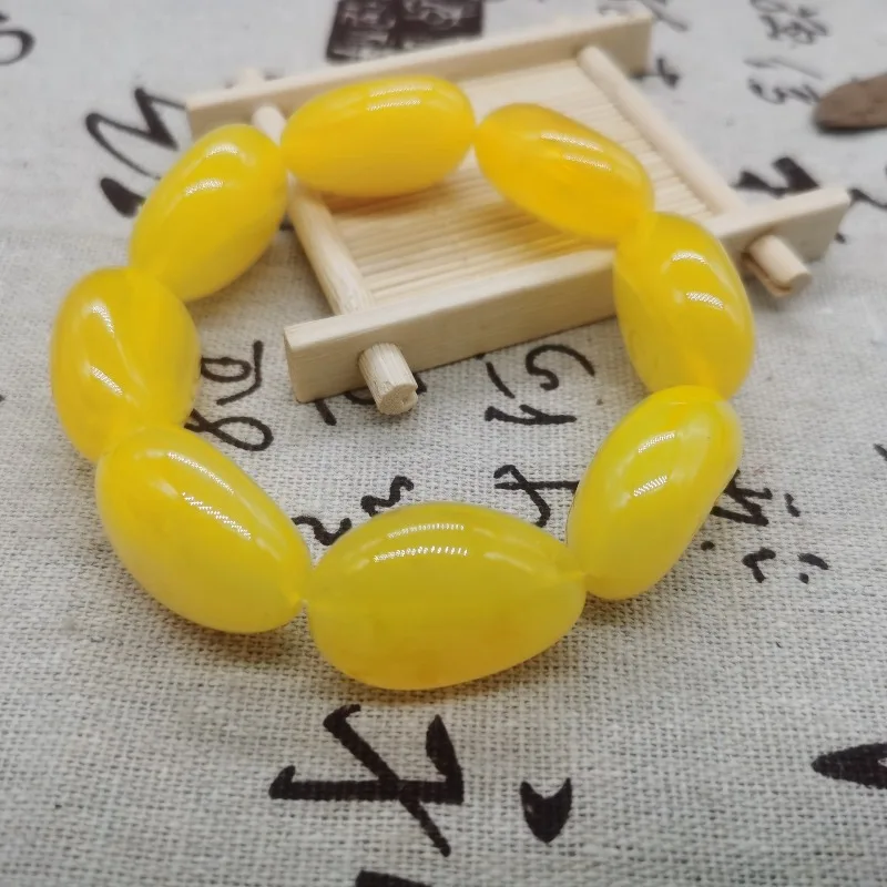 

New beeswax bracelet with men's and women's jewelry bracelet accessories water drop bead string