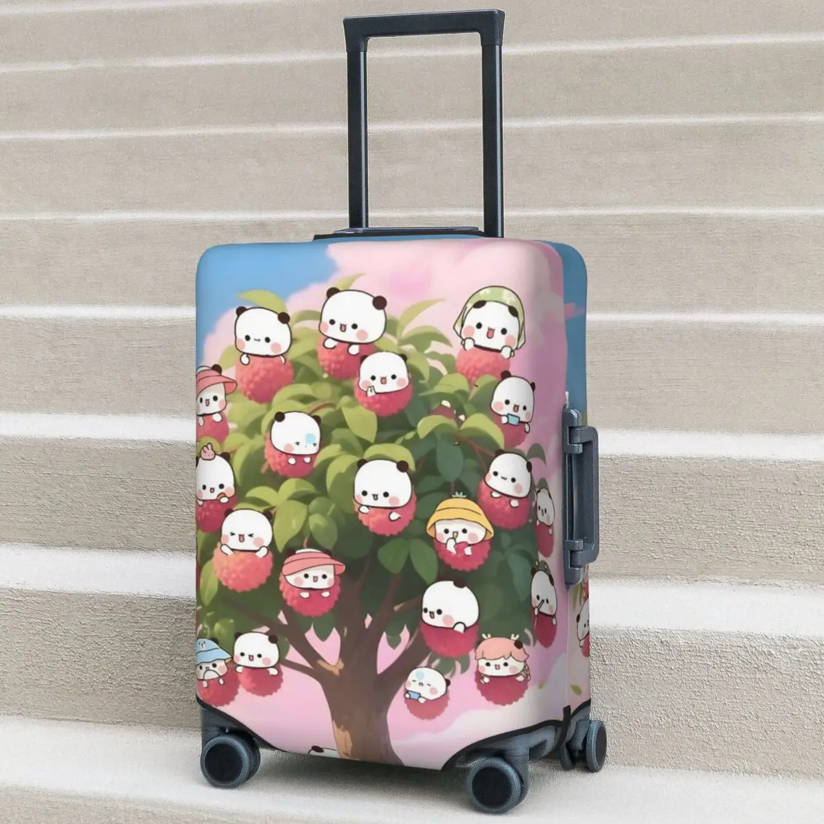 

Чехол для чемодана Panda Bear Bubu Dudu: практичная защита для багажа в путешествиях и авиаперелетах