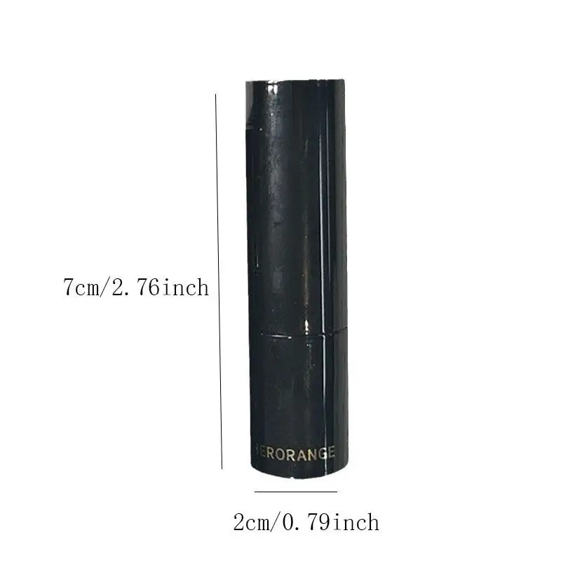 HERORANGE 3.5g Low Saturation Light Lipstick Multi Purpose Moisturizing Natural Mirror Finish Lip Balm Tint