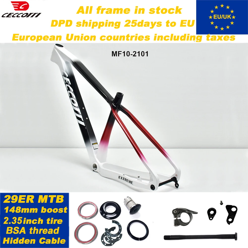CECCOTTI 29er MTB Frame BSA 14 - Mountain Biking In The Uk recensie en prijs