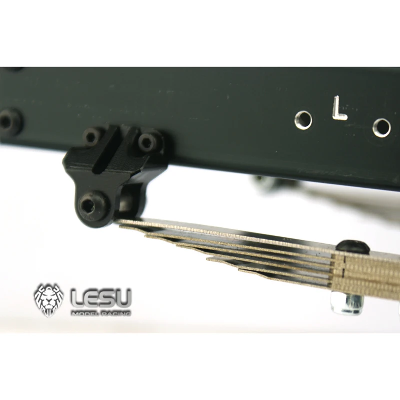 

US Stock LESU Metal Front Suspension for 1/14 Tamiyaya RC Tractor Truck Hydraulic Dumper Remote Control Car Power Axles Th02088