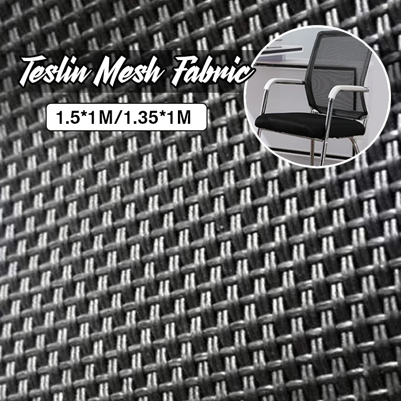 100*135cm Warterproof Breathable Teslin Fabric For Diy Outdoor Beach Recliner Office Chair Pet Placemat Teslin Mesh PVC Fabric