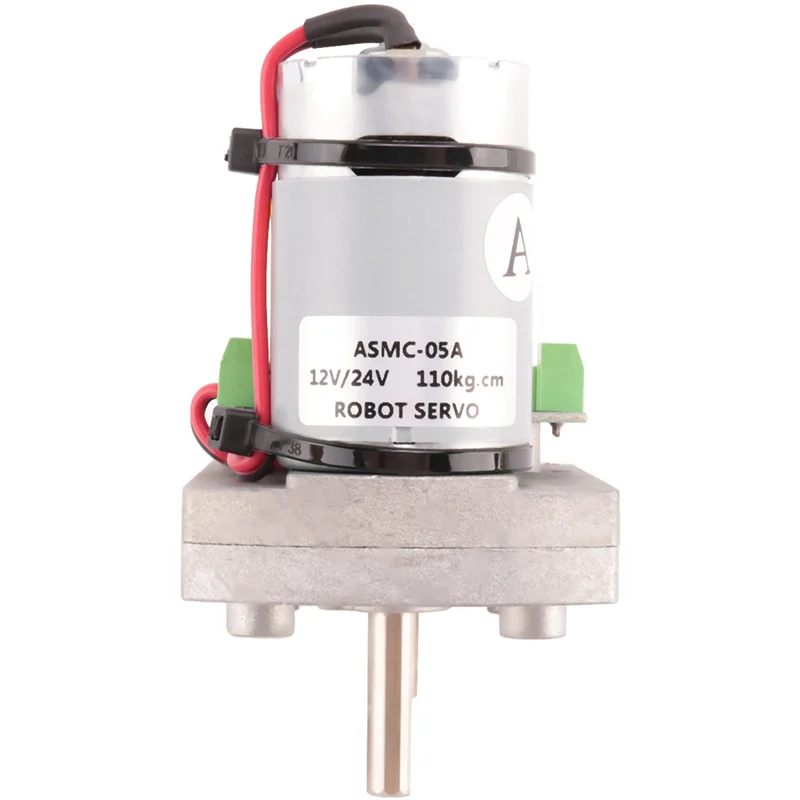 

A04F-2X ASMC-04A Super Torque Digital Servo DC12V-24V 300°MAX Model Airplane Steering Gear For Large Robot Manipulator Servo