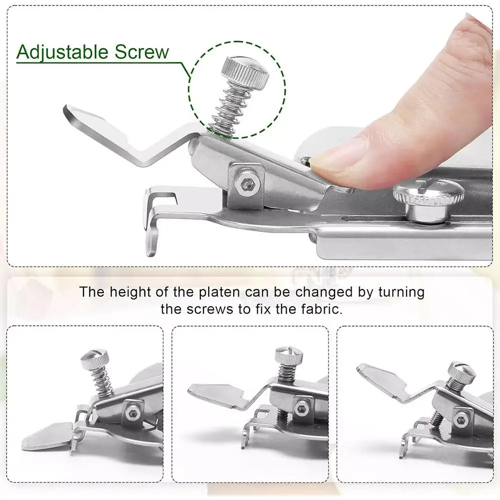 Multi Functional Steel Magnetic Seam Guide Gauge Universal Machine Accessories Localizer Sewing Edge Magnetic Use S3L4