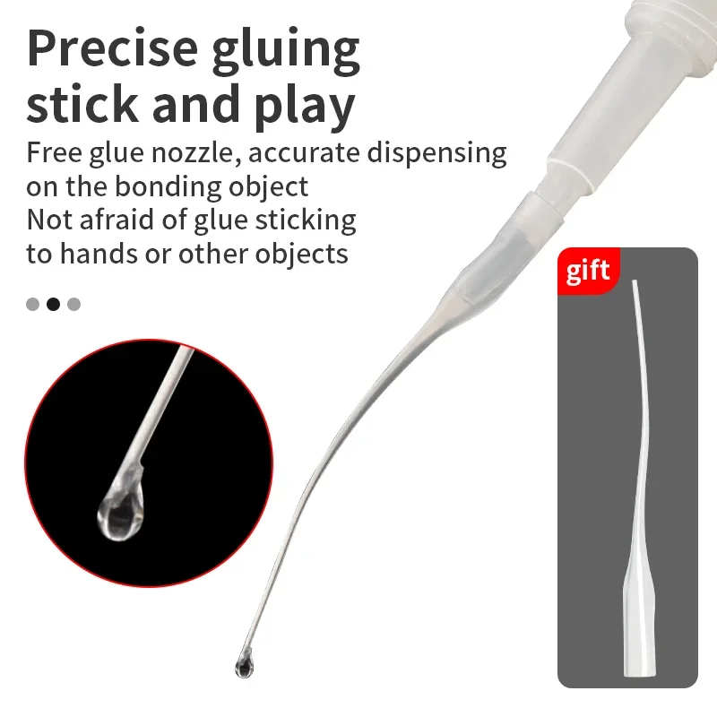 LUXIANZI Magic Strong Metal Repair Glue Aluminum Alloy Stainless Steel Plastic Universal Instant Heat Resistance Cold Weld Glue
