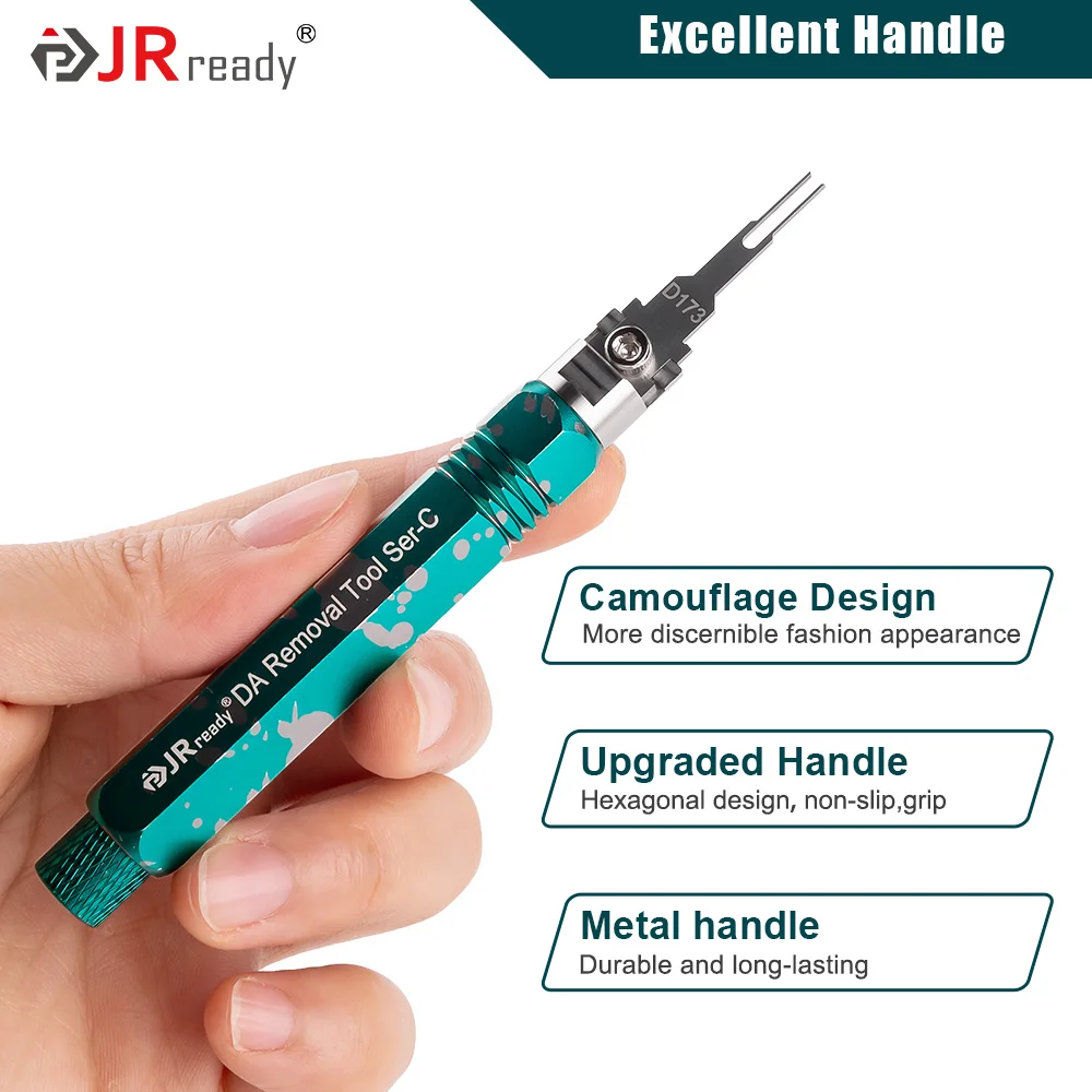 Imagem -02 - Jrready Pin Remoção Tool Kit Ferramentas Extrator Pin Dicas de Substituição Abrangente Ferramentas Elétricas Terminal 24 Pcs St5277