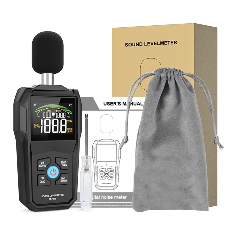 Digital Sound Decibel Meter Pressure Noise Level Tester Measurement 30~130dB DropShipping