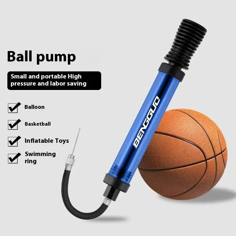 Basketball Air Pump Portable Soccer Pump Inflator Multifunction Football Volleyball Sport Supplies