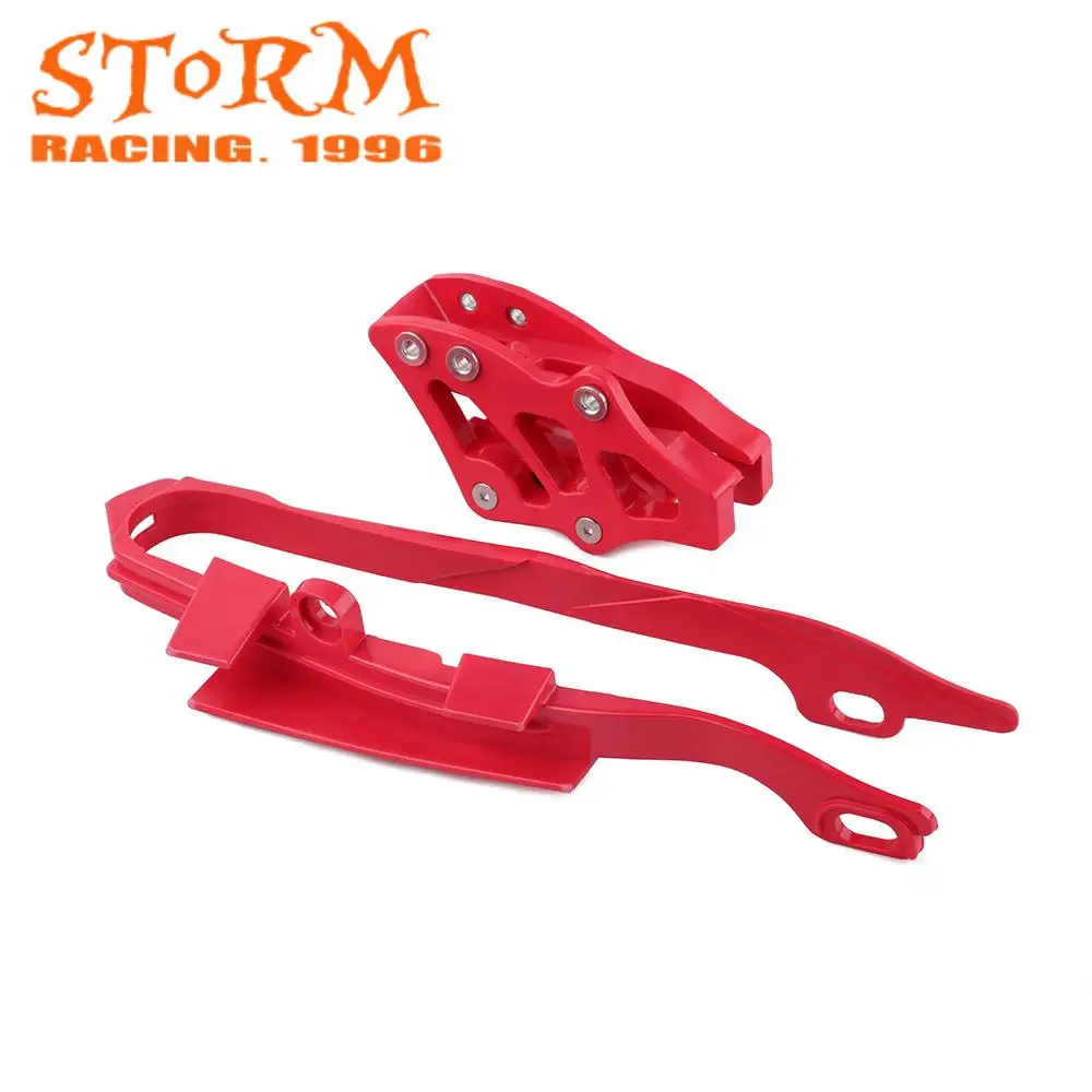 Motorcycle Parts Red Chain Slider Guide Guard Swingarm Slider Protector For HONDA CR125R CR250R CRF250R CRF450R CRF250X CRF450X