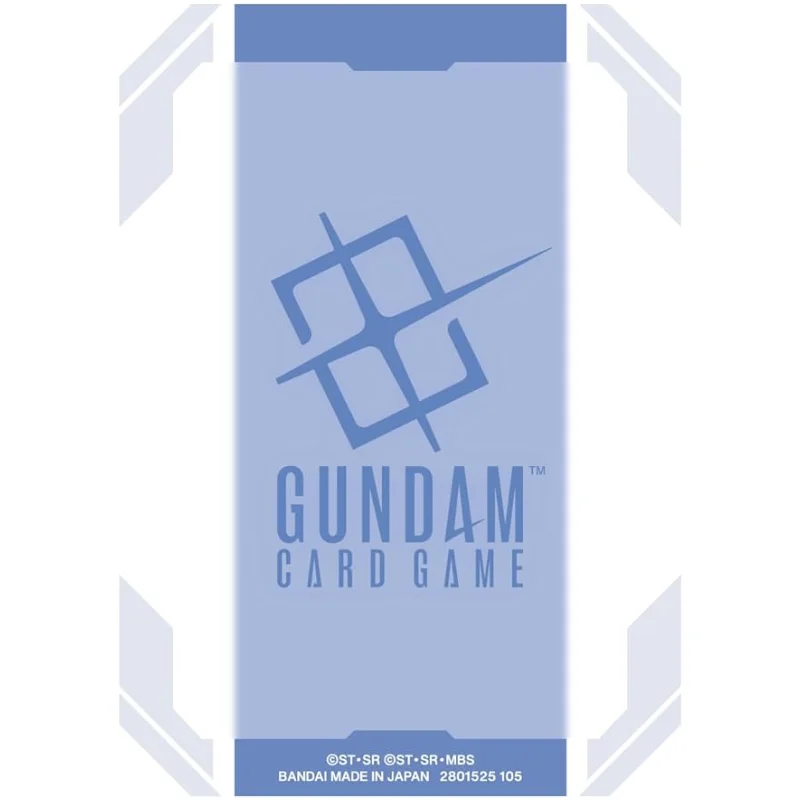 70Pcs/Set BANDAI Anime Game Gundam TCG GCG 01 Flash Card Sleeve