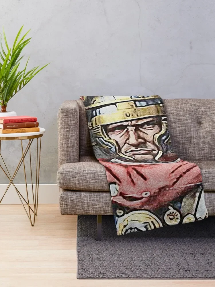 Portrait of a Roman Legionary Throw Blanket Sofa Quilt Extra Large Throw funny gift heavy to sleep Blankets