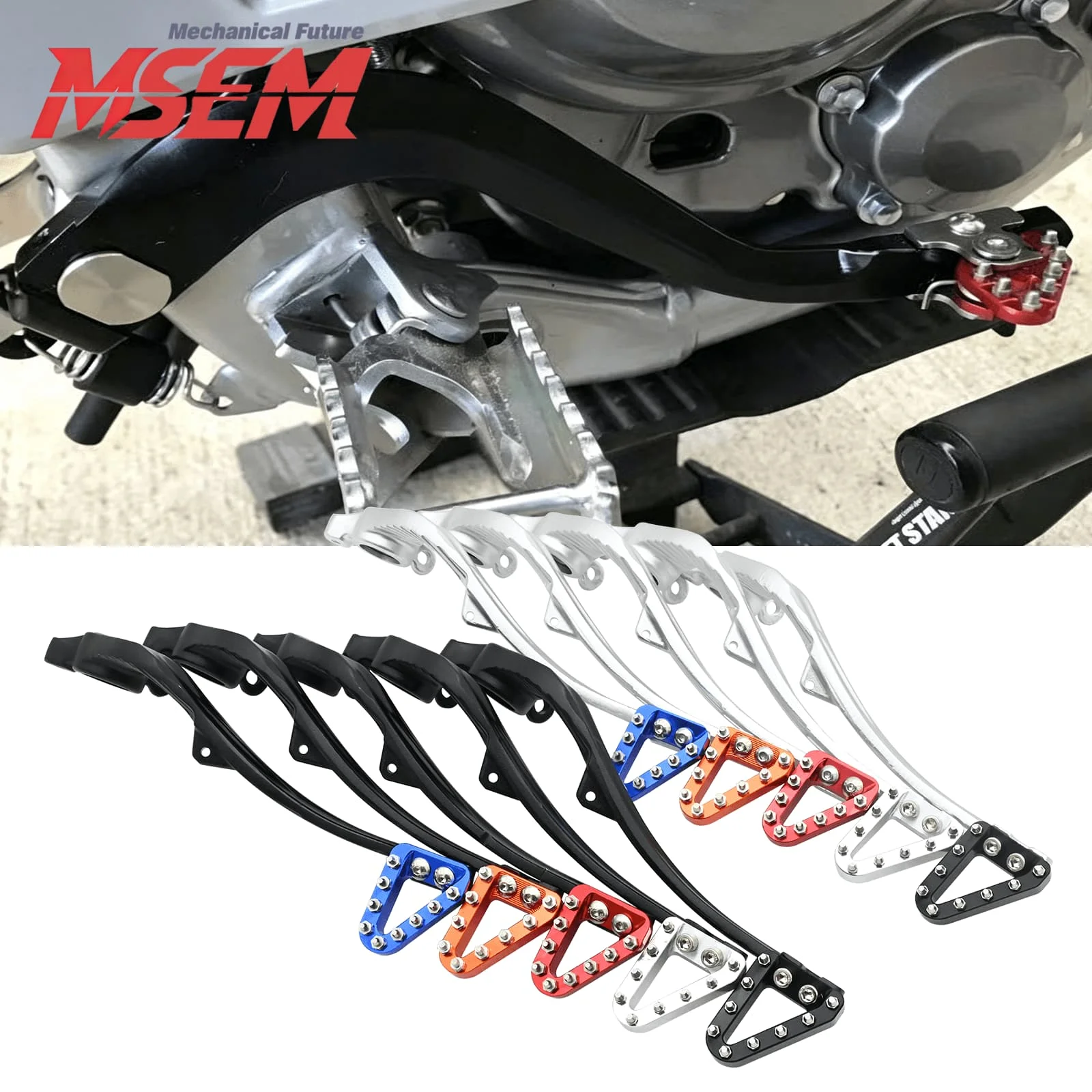 AliExpress NONE Motorcycle Foot Brake Pedal Lever For KTM 125-500 XC XCF SX SXF EXC EXCF For GasGas EX EC MC EXF ECF MCF 2023-2025 Dirt Bike