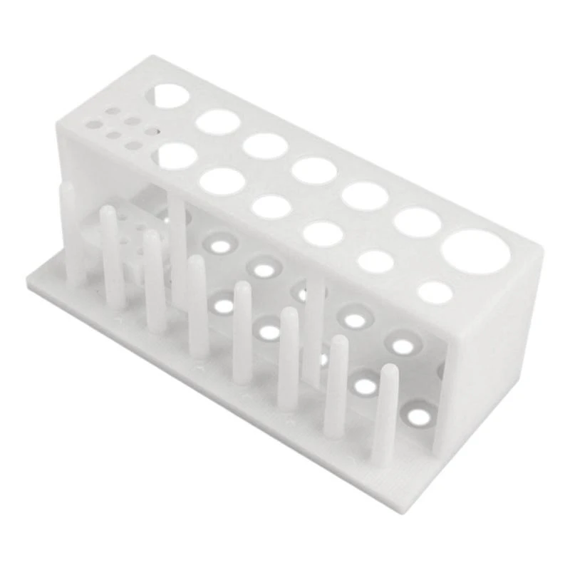 DXAB Test Tube Holder with 27 Slot Test Tube Display Stand Drying Rack 225x100x90mm
