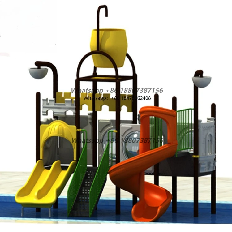 

High Quality Aqua Park Equipment Small Water Game Amusement Water Park Equipment Waterslide