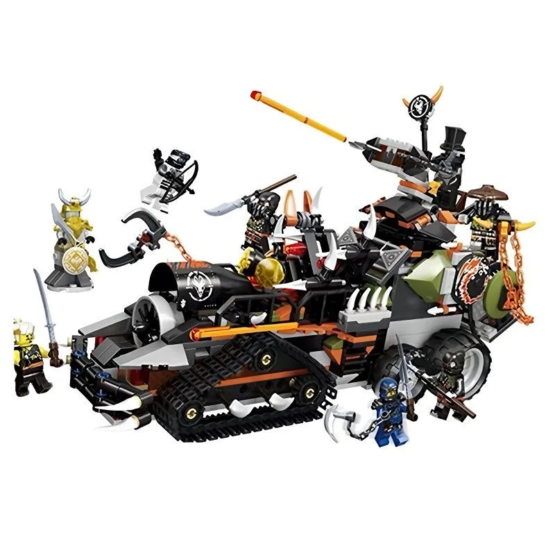 

2025 New Heavy-Duty Dragon Catching Truck Building Blocks Children's Toys New Year's Birthday Gift