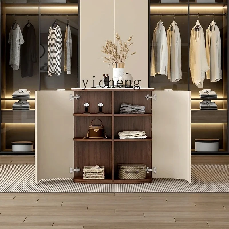 

Home Jewelry Storage Cabinet Bedroom Floor Display Cabinet Combination Cloakroom Island Cabinet