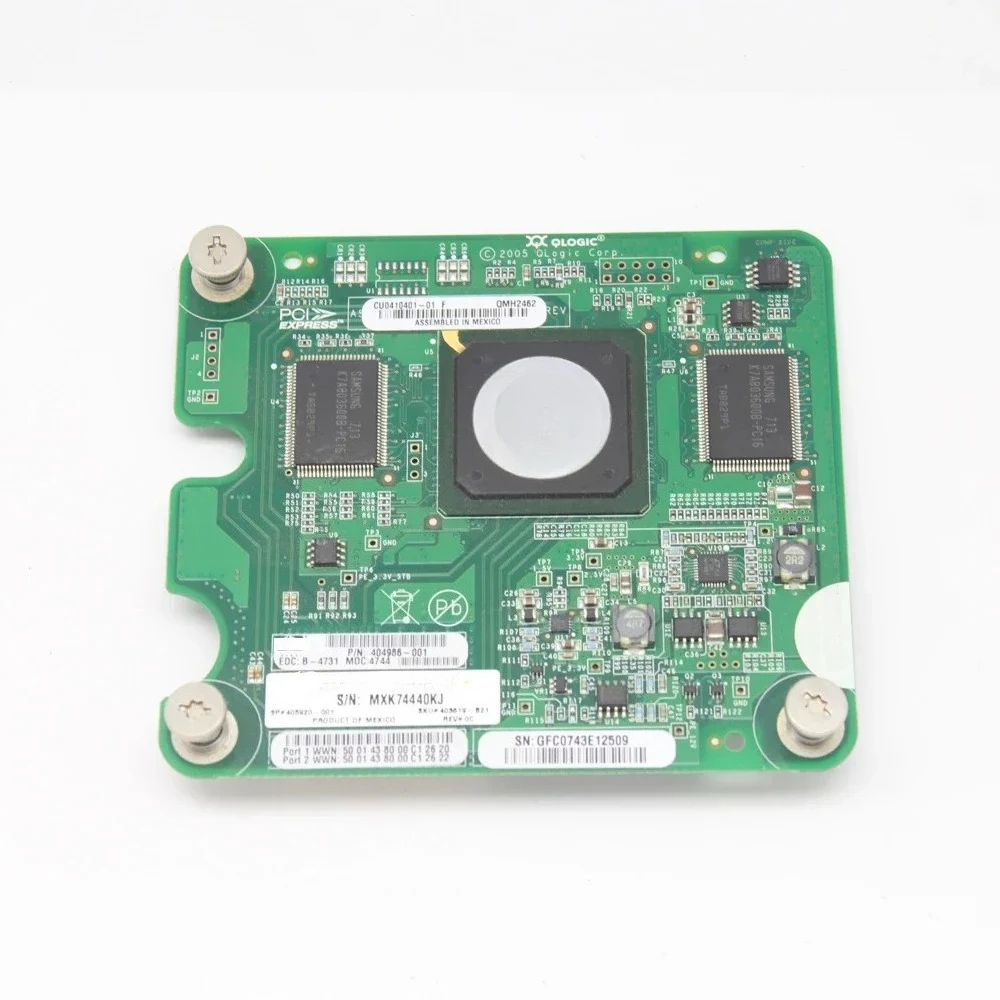 

404986-001 403619-B21 FOR 4G HBA Fiber Optic Card Dual Port Fiber Card QMH2462 FIBRE Adapter
