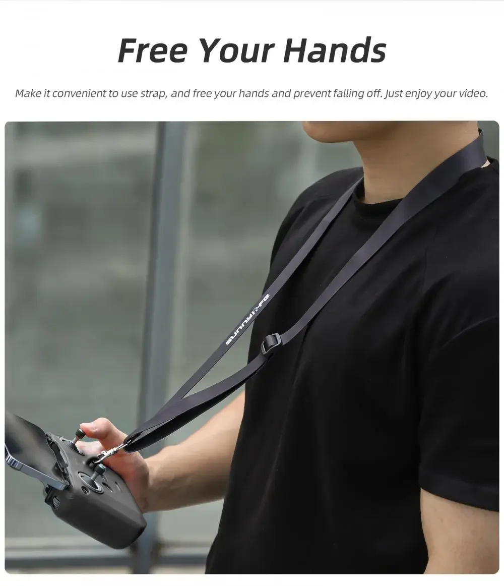 Silicone Cover For DJI Neo/Air 3S Anti-bump Dust-proof Protective Case Lanyard For RC-N3/N2/N1 Remote Control Accessories