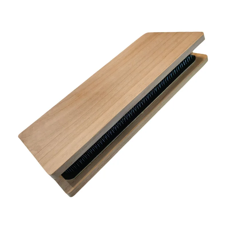 Alfombrilla de dibujo de madera, soporte para el cabello para hacer pelucas, tarjeta de dibujo con aguja curva, 1 pieza/2 unids/bolsa, 28x12cm