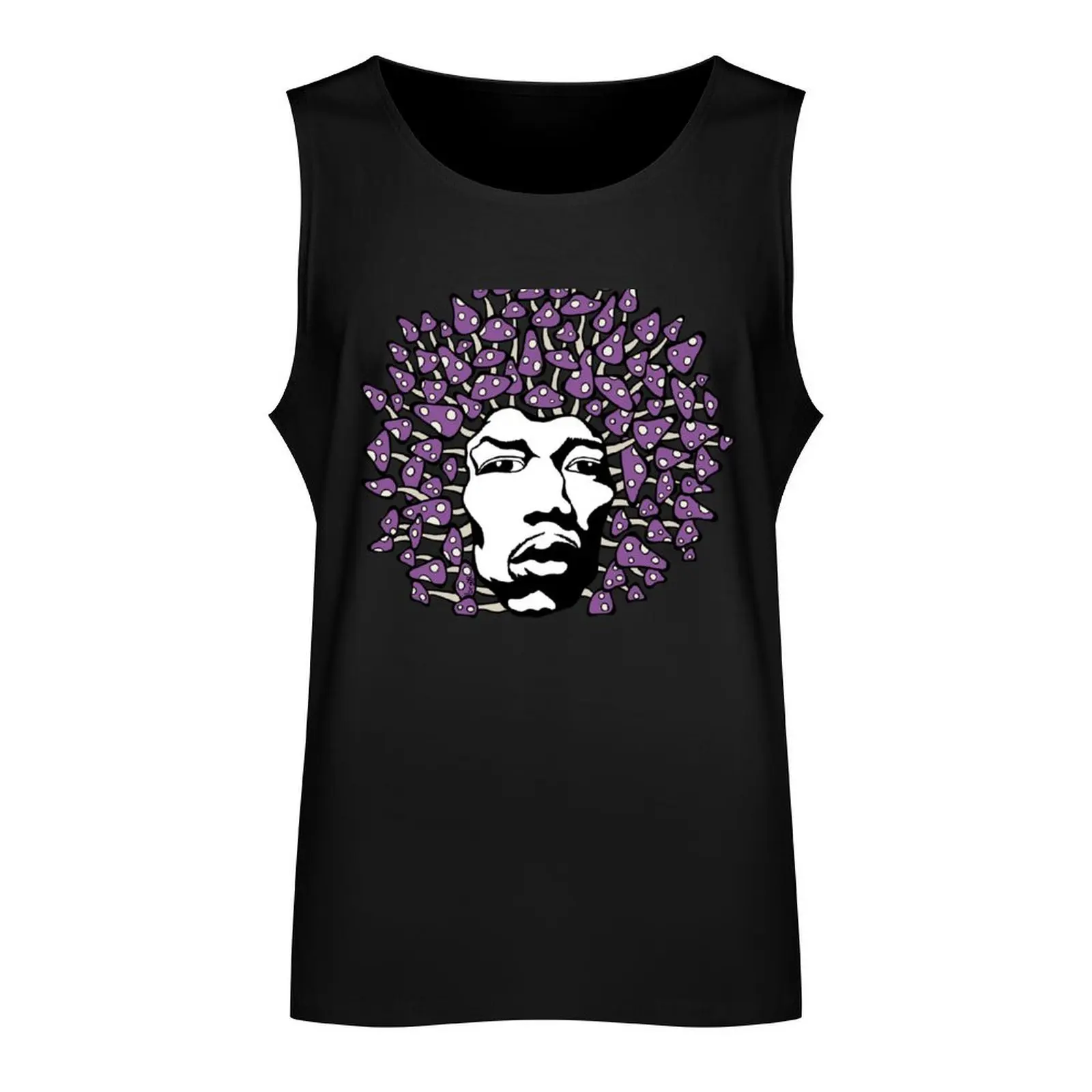 Mushroom Haze Tank Top sleeveless gym shirts male Gym wear Men sleeveless tee vest men