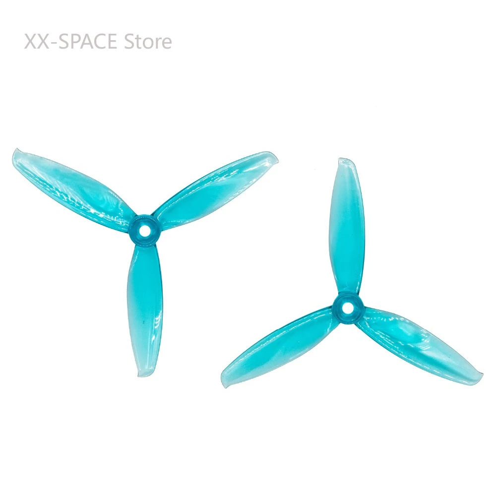 6pairs GEMFAN Windancer 5043 Propeller Sky Color T5043C 5x4.3 Inch PC 3-Blade CW CCW Propeller for RC FPV Racing Drone Freestyle