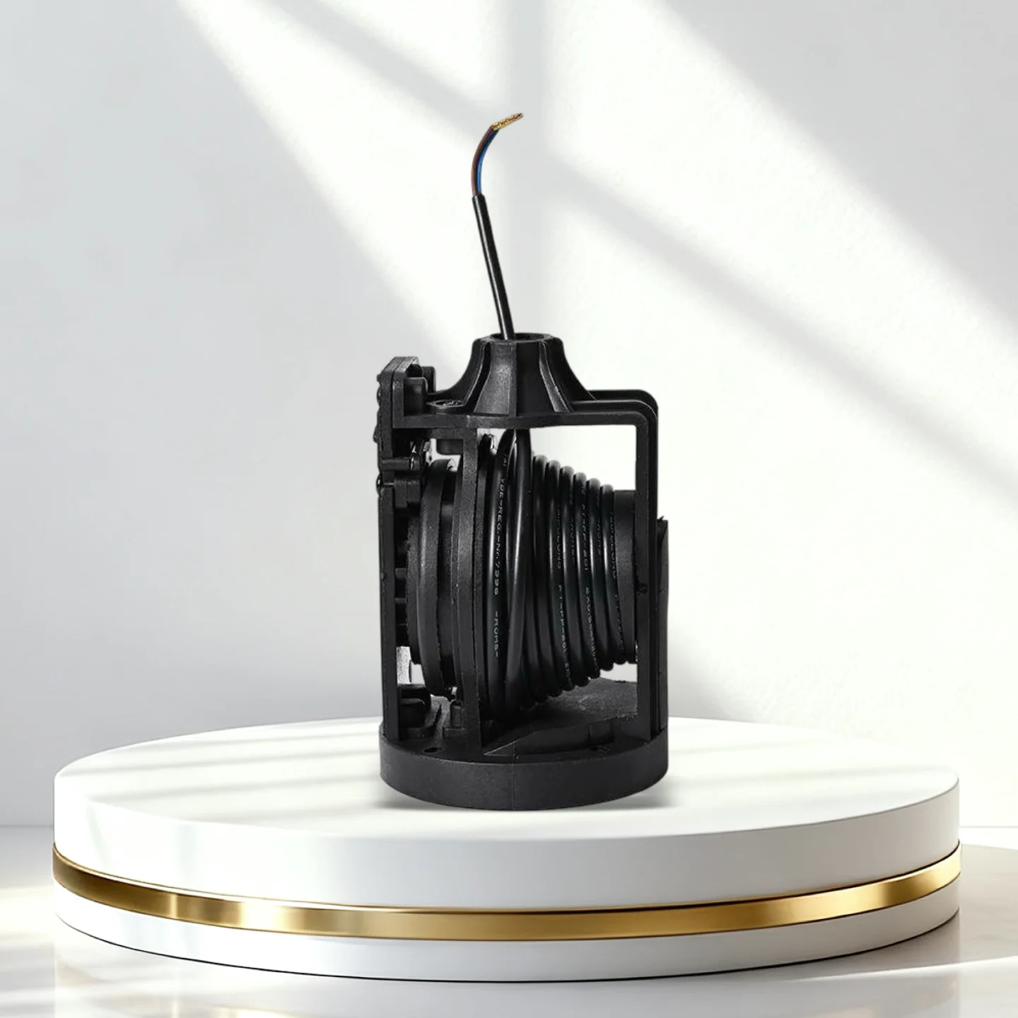220V 2-Wire Manual Pull Type Chandelier Lift Auto Height Adjuster Pendant Light Lifting Accessory
