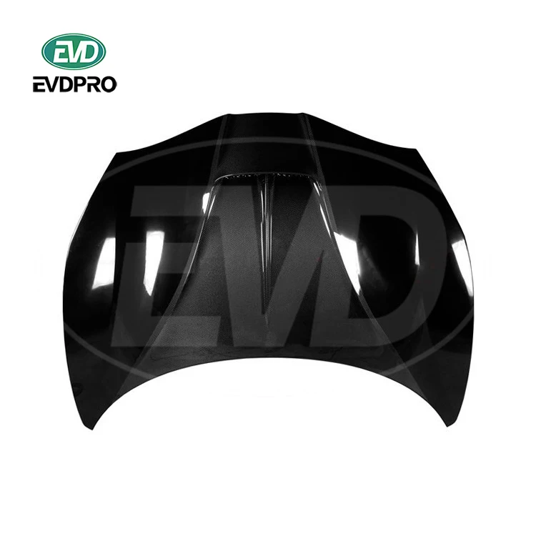 

For Ferrari 488 Gtb Spider 2015-2018 Mans Style Half Carbon Fiber Cfrp Hood