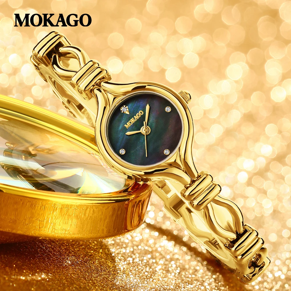 

Классические тонкие женские кварцевые часы с браслетом из нержавеющей стали, модные аналоговые маленькие круглые женские наручные часы Montres