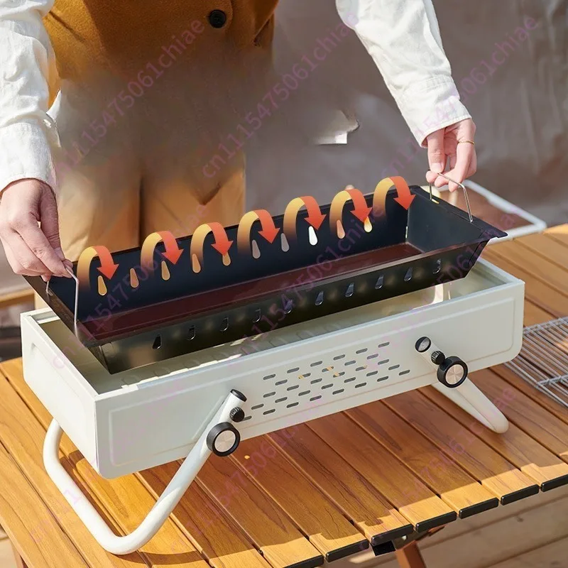Primitive Outdoor Barbecue Grill Household Barbecue Grill Barbecue Rack Stove Portable